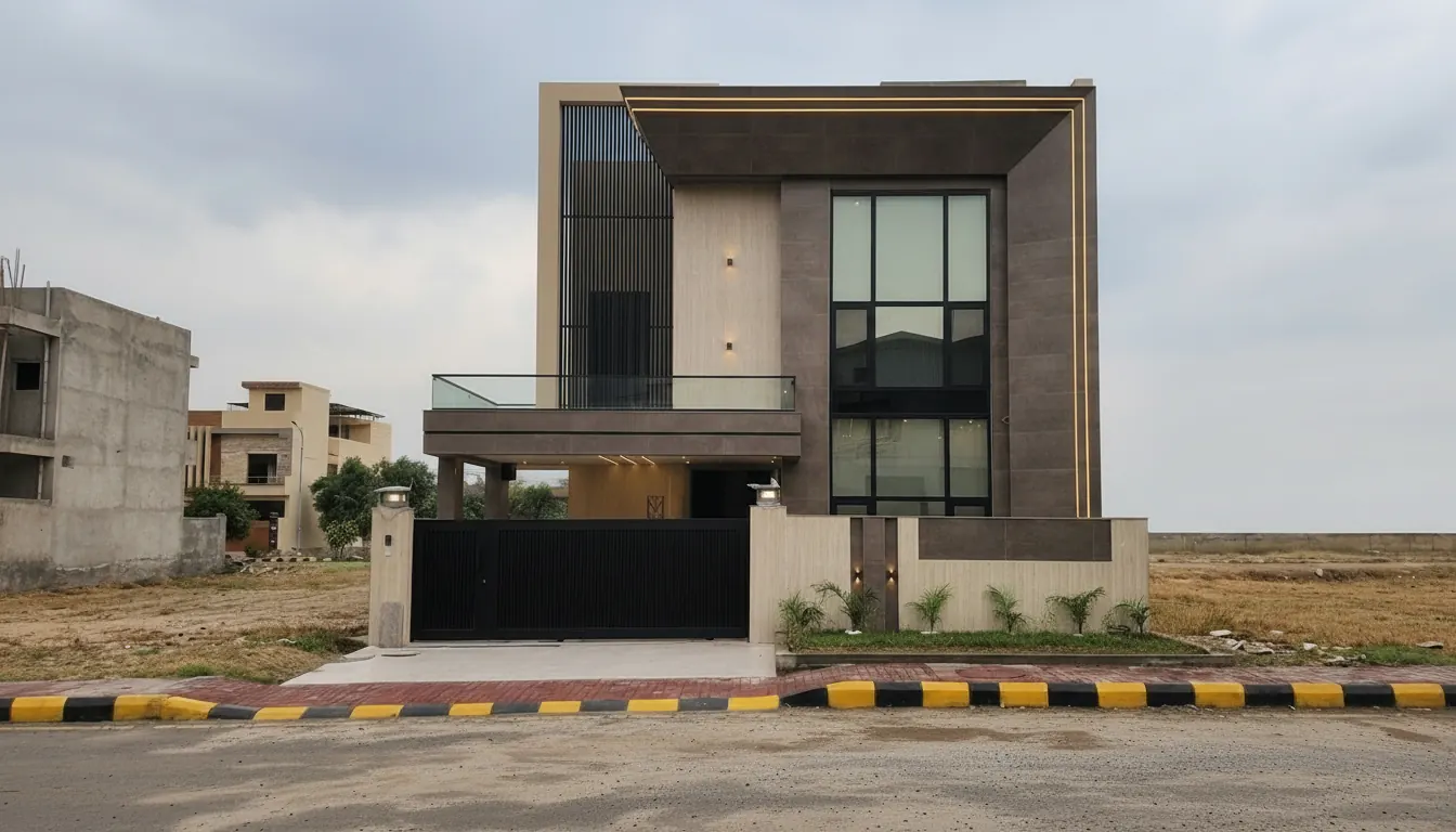 Fully finished turnkey house, ready to move in