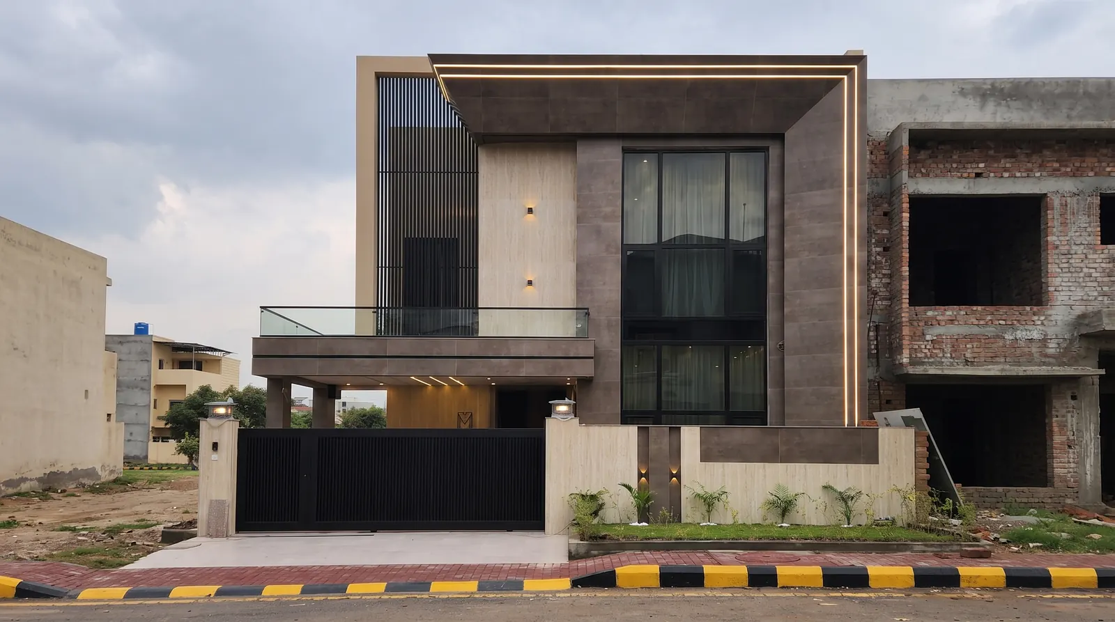 House built by Humbal Builders: Overseas 6, Bahria Greens, Rawalpindi